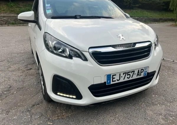 Peugeot 108 cena 25900 przebieg: 48540, rok produkcji 2016 z Mogilno małe 254